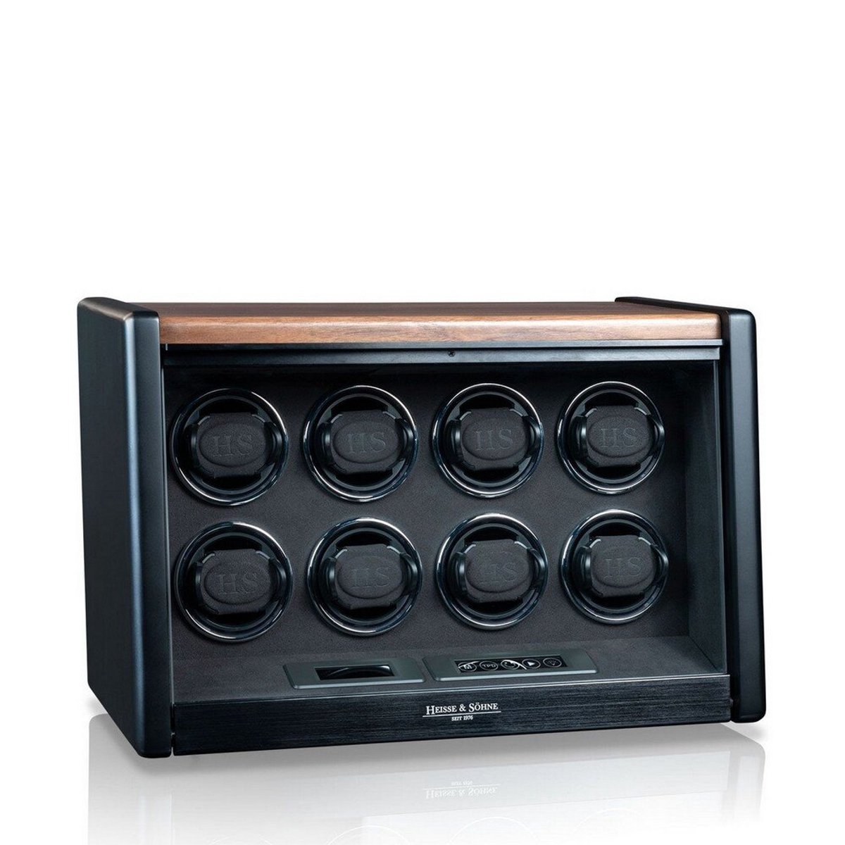 Heisse Söhne - 70019-222.32 - Horlogeopwinder - voor 8 horloges - Madrid 8 - Natuurlijk licht eiken