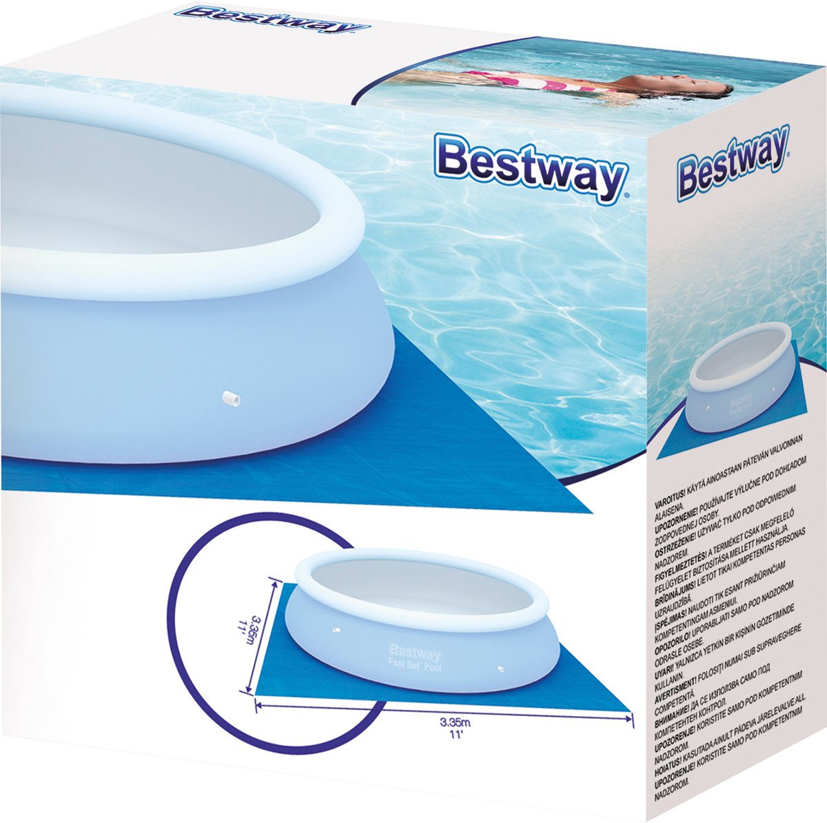 Bestway Grondzeil 335 CM