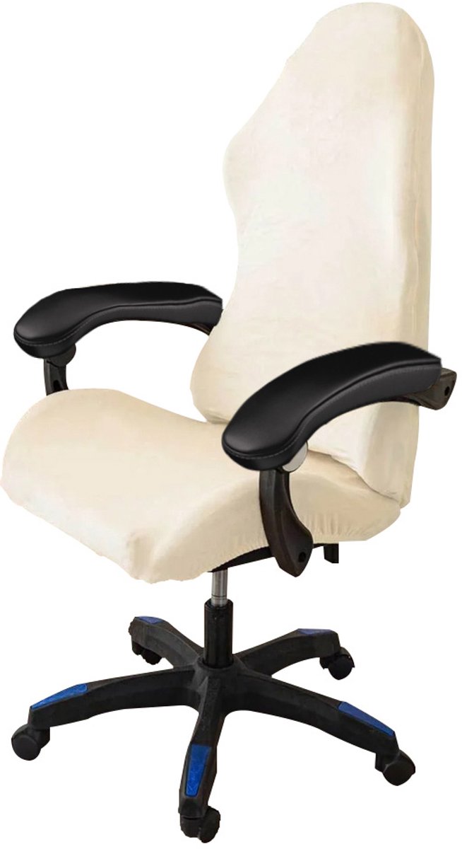 Meble odNowa Serie - Gaming Stoelhoes - Fluweel - Crème - Elastisch
