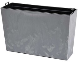 GreenHome BetonLine - Plantenbak - Grote maat - Betonlook design - Met irrigatiesysteem - 36x56cm