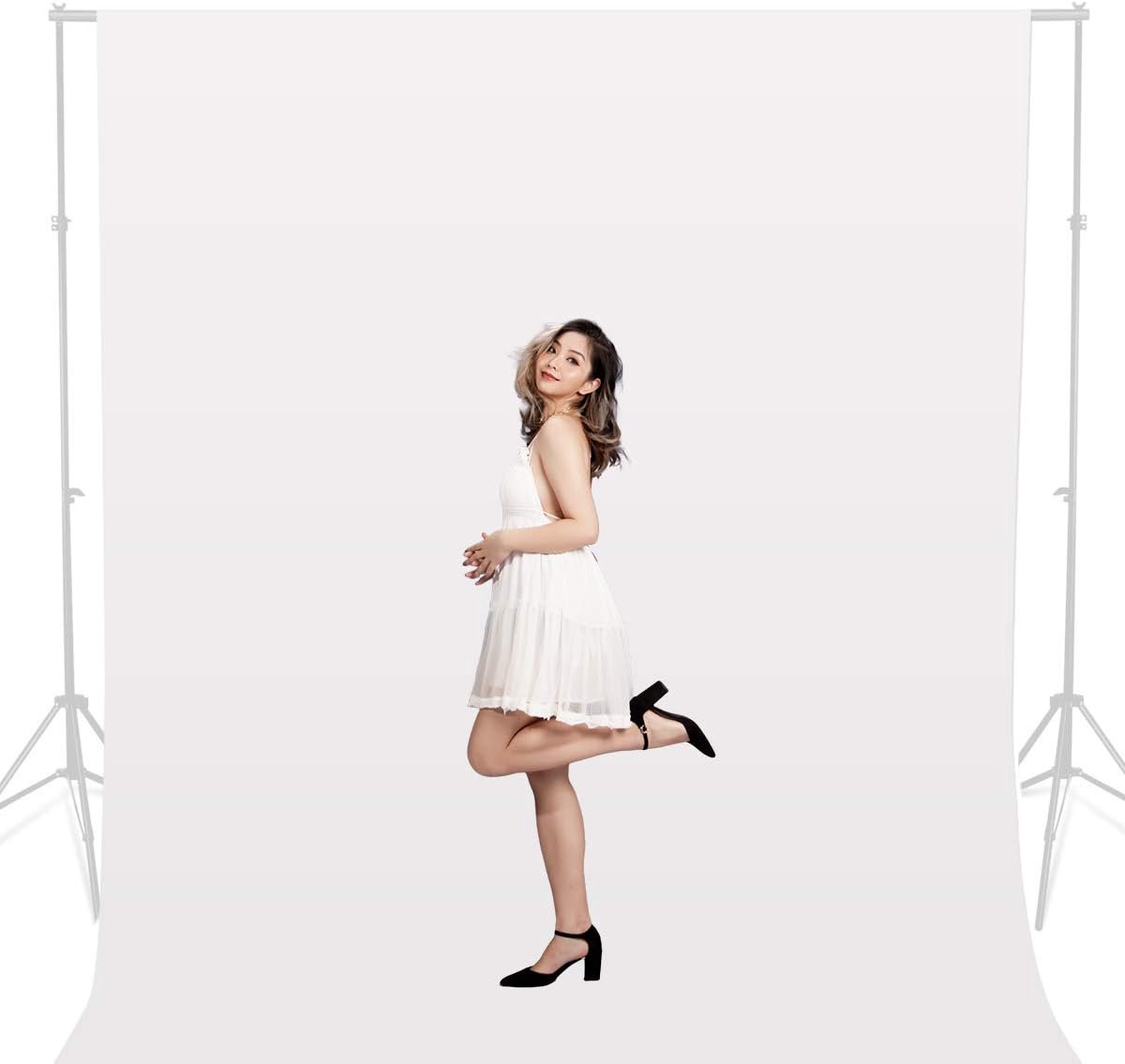 Fotografie Achtergrond - Studiodecor - Video Opnames - Naadloos Ontwerp - 3x6 Meter - Wit