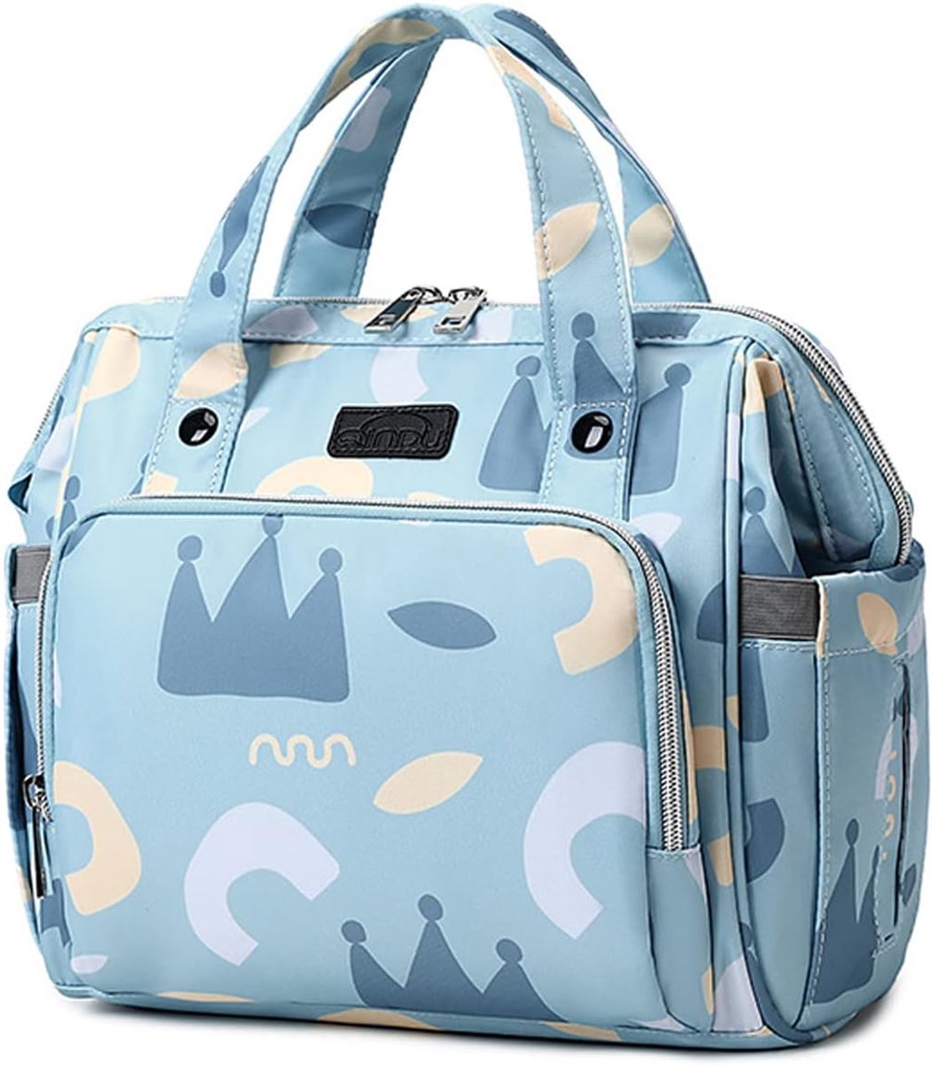 Multifunctionele Luiertas - Draagtas Mama - Baby Verzorging - Waterdicht Lichtgewicht - 28x15x27 cm