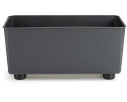 HowHomely Salvia - Plantenbak - Antraciet - Rechthoekig - Modern Design