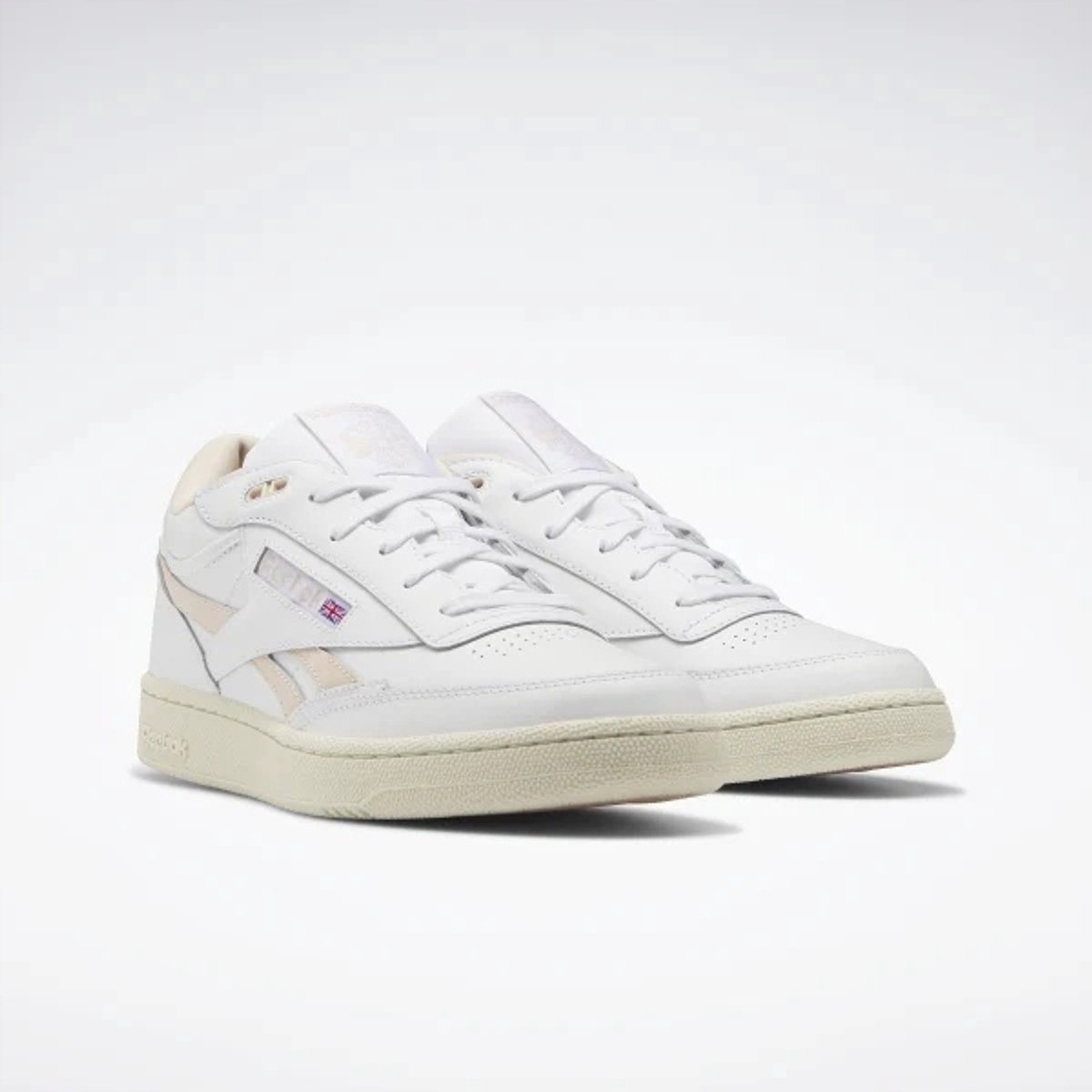 Reebok Club C MIDI II Sportschoenen – Synthetisch & Leren Bovenwerk Wit