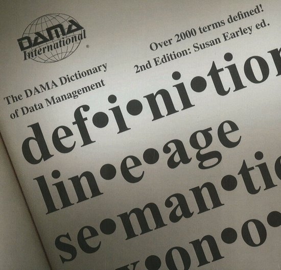 The DAMA Dictionary of Data Management 2011 - cover