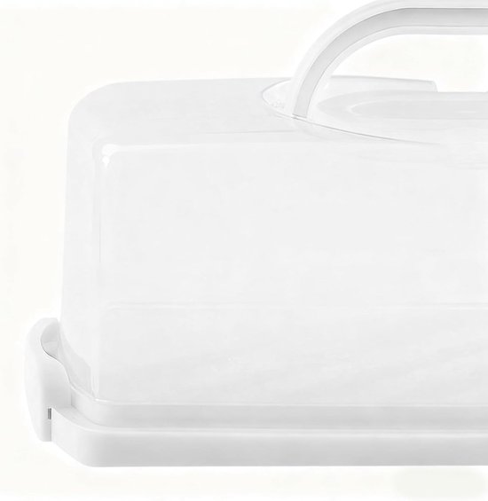 Container Taart Brood Bewaar Container - Taart Doos - Zelfgemaakt Bakken - Draagbaar ...