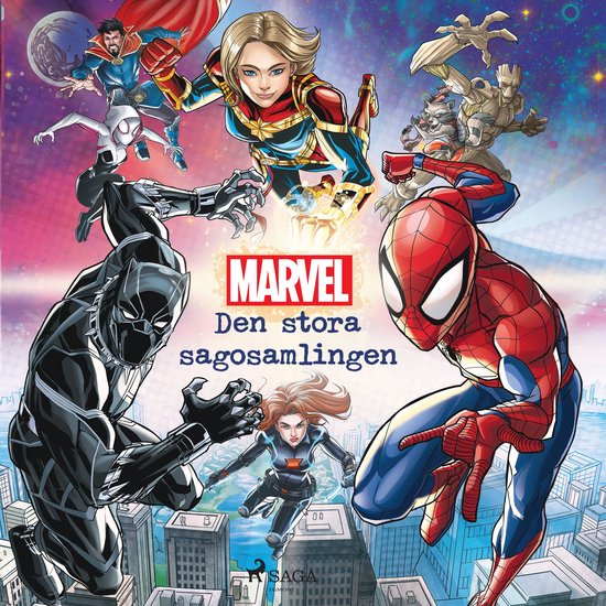 Marvel - Den stora sagosamlingen - cover