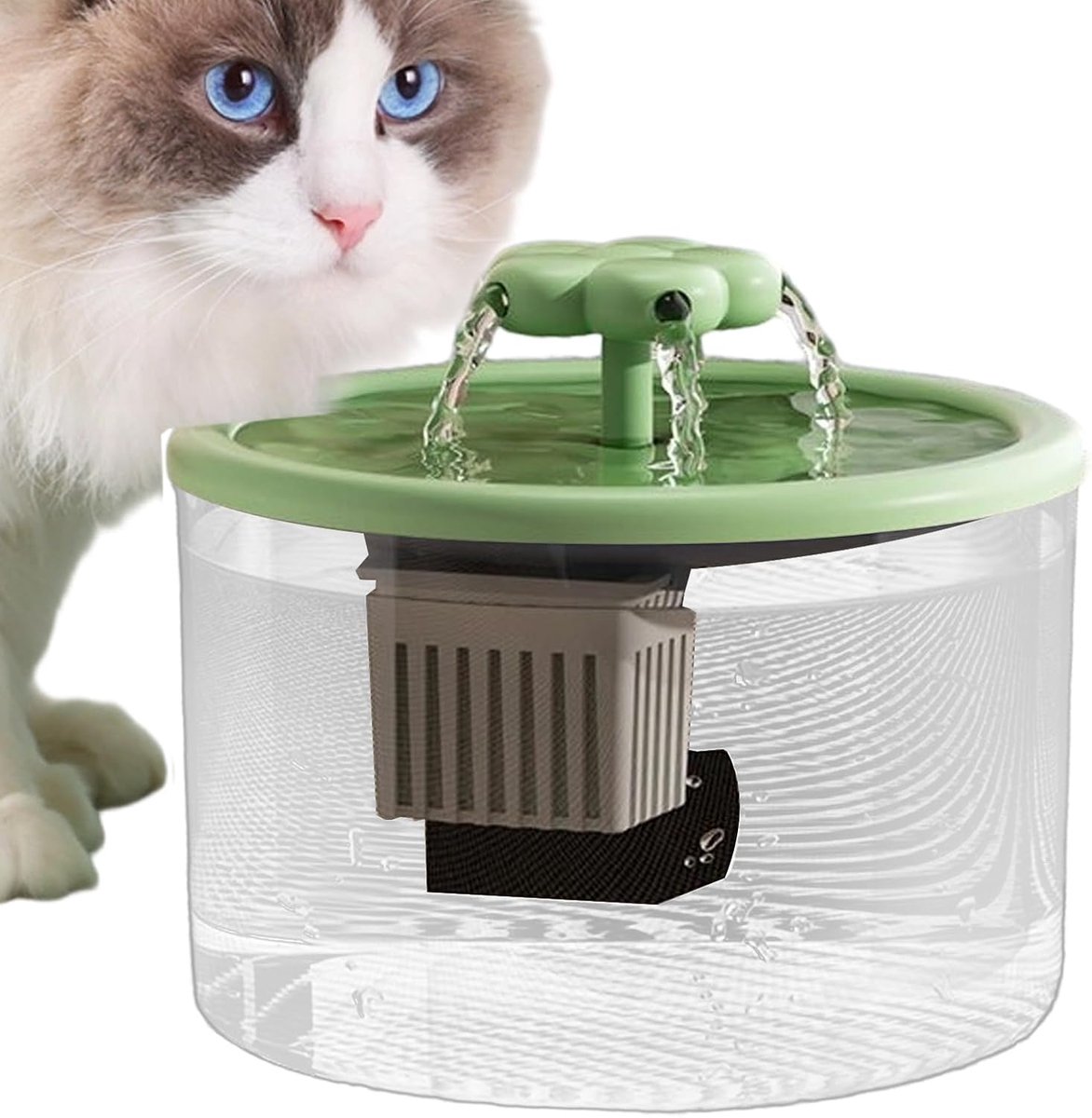 Drinkfontein Katten - Waterdispenser Huisdieren - Continue Watertoevoer - Stille Werking - 12 Liter Capaciteit