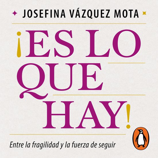 ¡Es lo que hay! - cover
