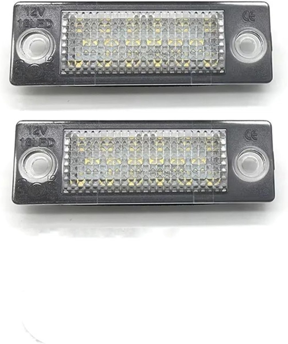 Kentekenplaat Verlichting - Achterlicht Montage - Voertuig Verlichting - Stabiele Helderheid - 12V LED - Wit