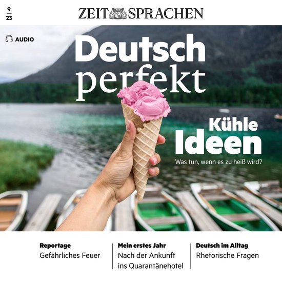 Deutsch lernen Audio – Kühle Ideen - cover