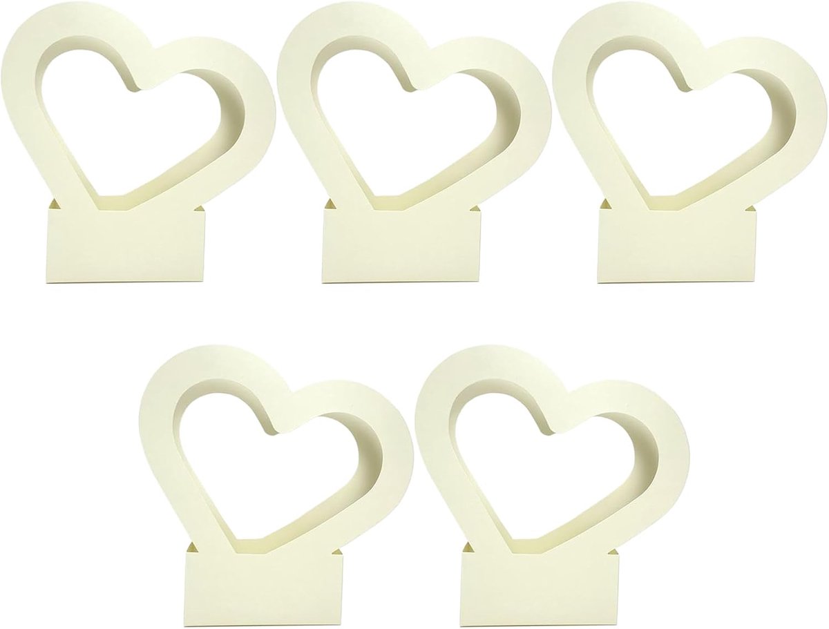 Bloementas Set - Boeket Houder - Bloemen Presenteren - Waterdicht Materiaal - 5 Delig