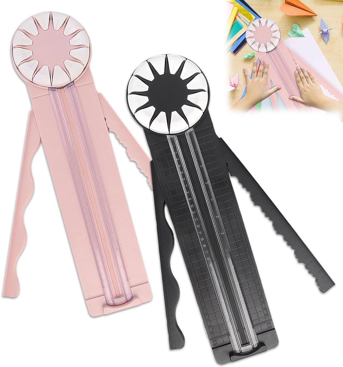 Papiersnijder Set - Papier Trimmer - Hobby & Kantoor - 12-in-1 Functies