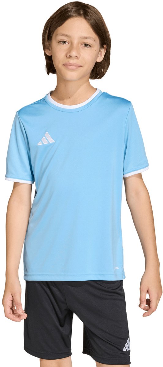 adidas T-shirt Kinderen Entrada 26 Jersey Hemelsblauw - Maat 128cm