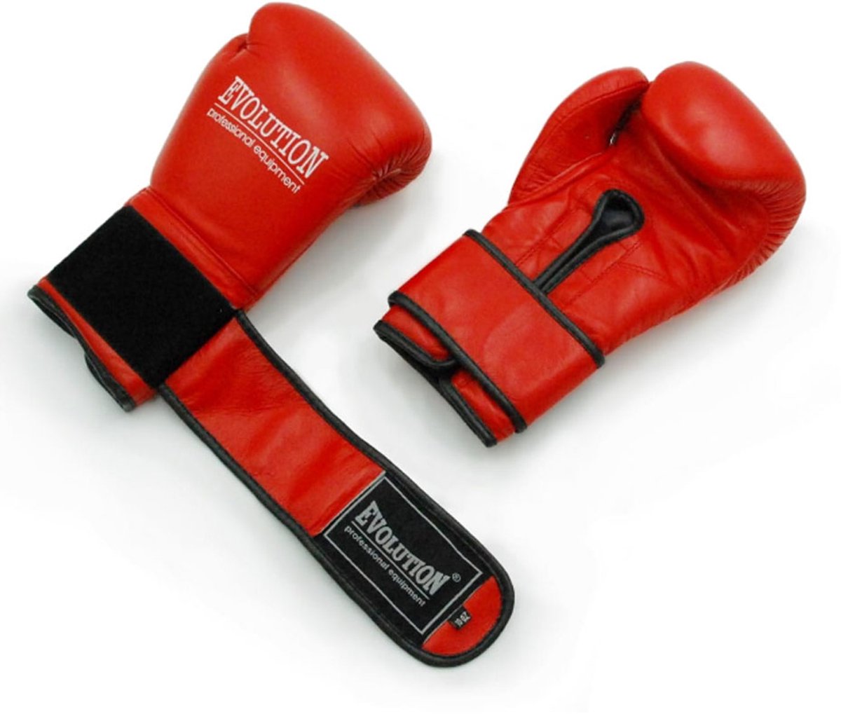Evolution Handschoenen Boks profesjonalne skory naturalnej PRO RB-, Rood