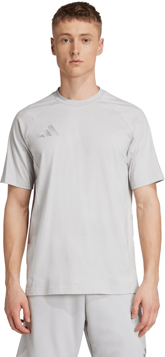 adidas T-shirt Heren Tiro 25 Tee Travel Grijs - Maat 2XL