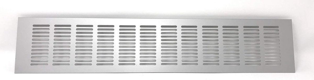 Ventilatierooster Aluminium 100 x 500 mm - Ideaal voor Meubels en Radiatoren