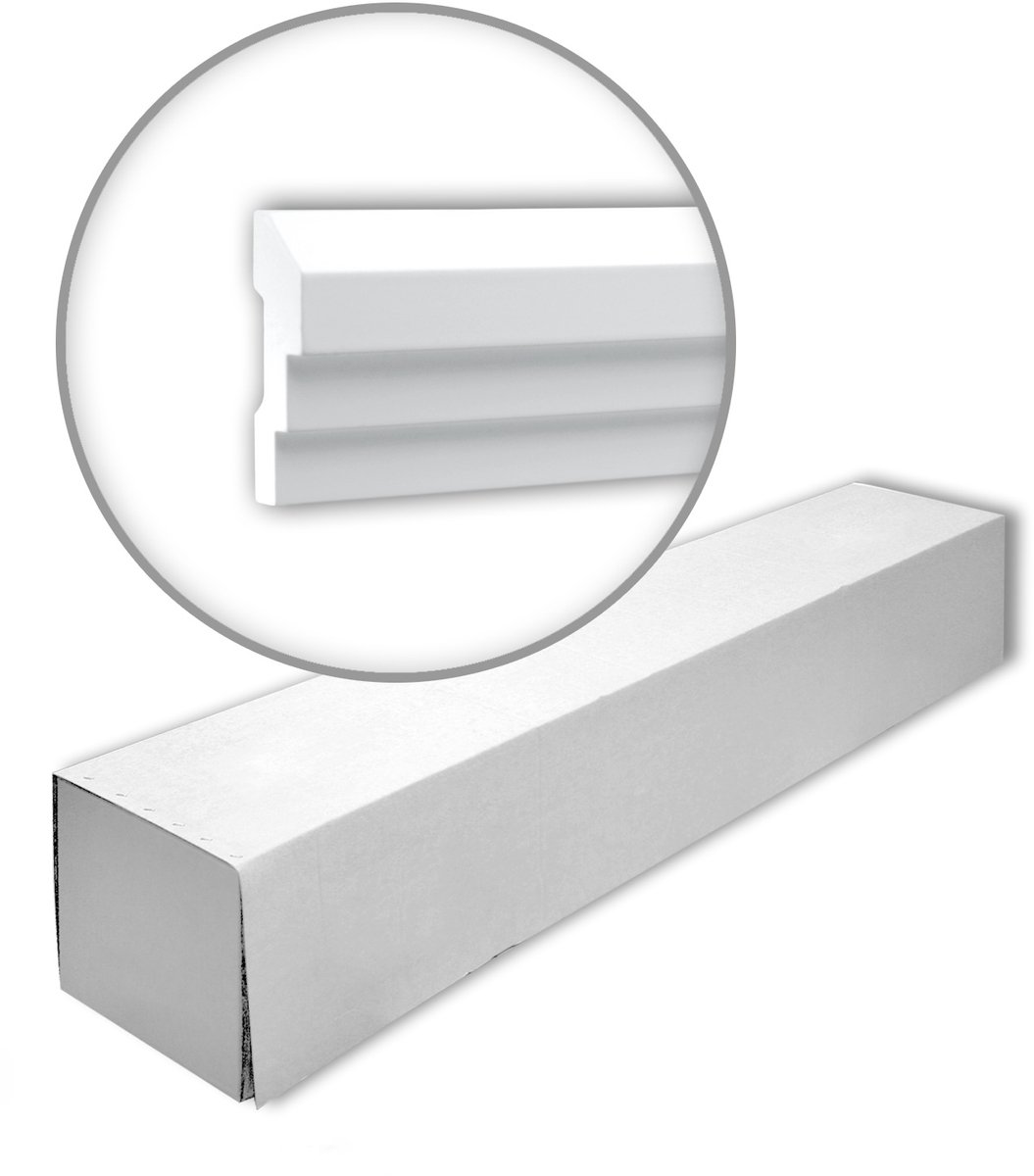 Profhome 151315 1 doos 18 stukken Wandlijst 36 m