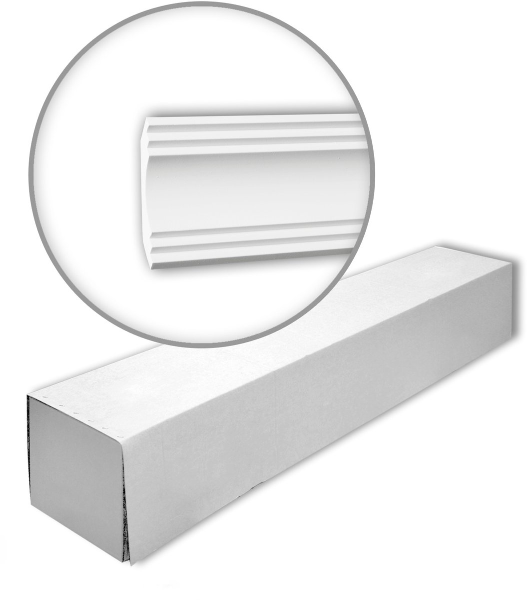 Profhome 150199 1 doos 16 stukken Kroonlijst 32 m