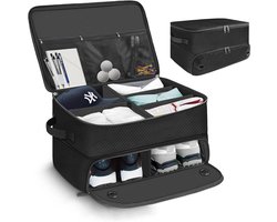 Opvouwbare Golf Trunk Organizer met Compartiment voor Schoenen - Waterdichte Golfaccessoires Opbergtas
