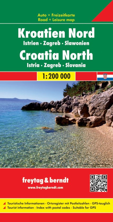 FB Noord-Kroatië • Istrië • Zagreb • Slavonië - cover