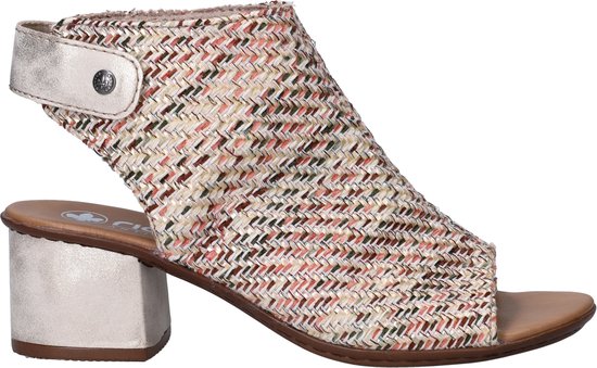 Rieker -Dames - beige - sandalen - maat 39