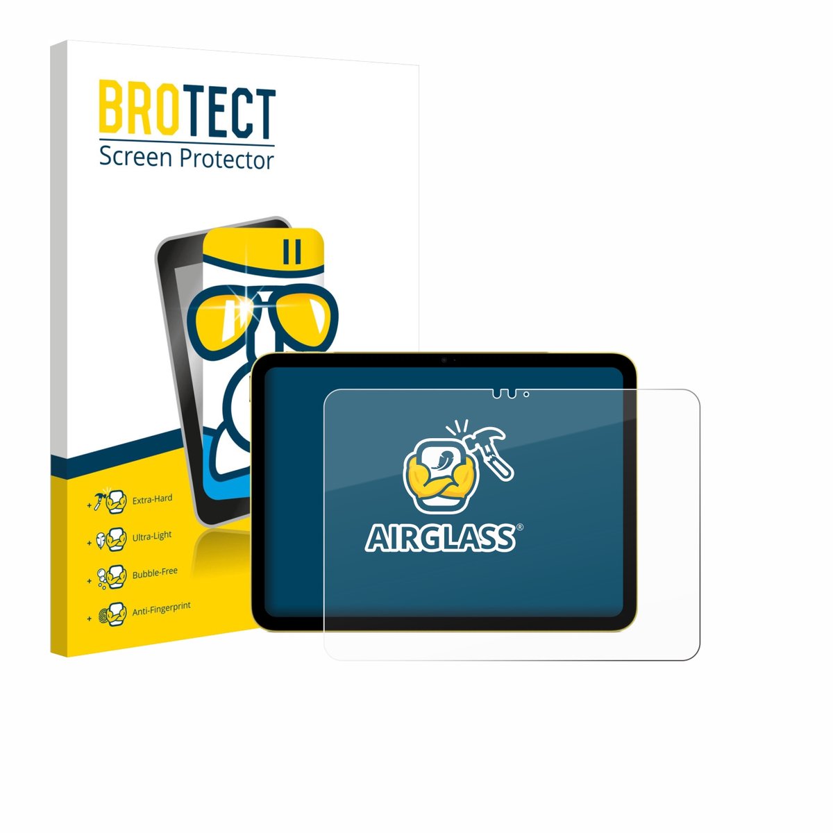 Screenprotector voor Apple iPad Air 11" M3 WiFi 2025 Beschermglas transparant
