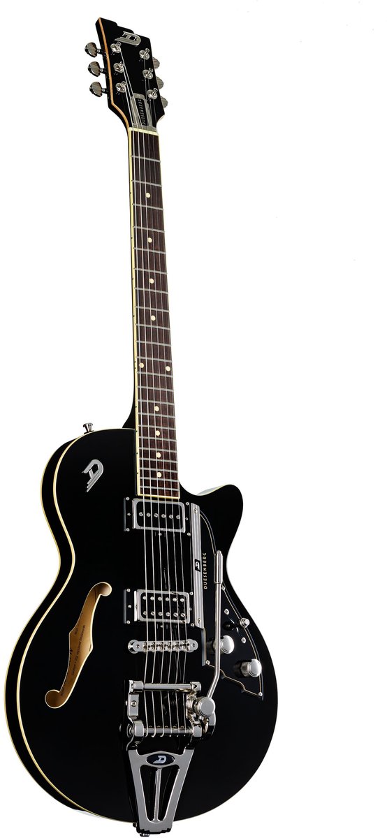 Duesenberg Starplayer TV Deep Black - Semi-akoestische gitaar