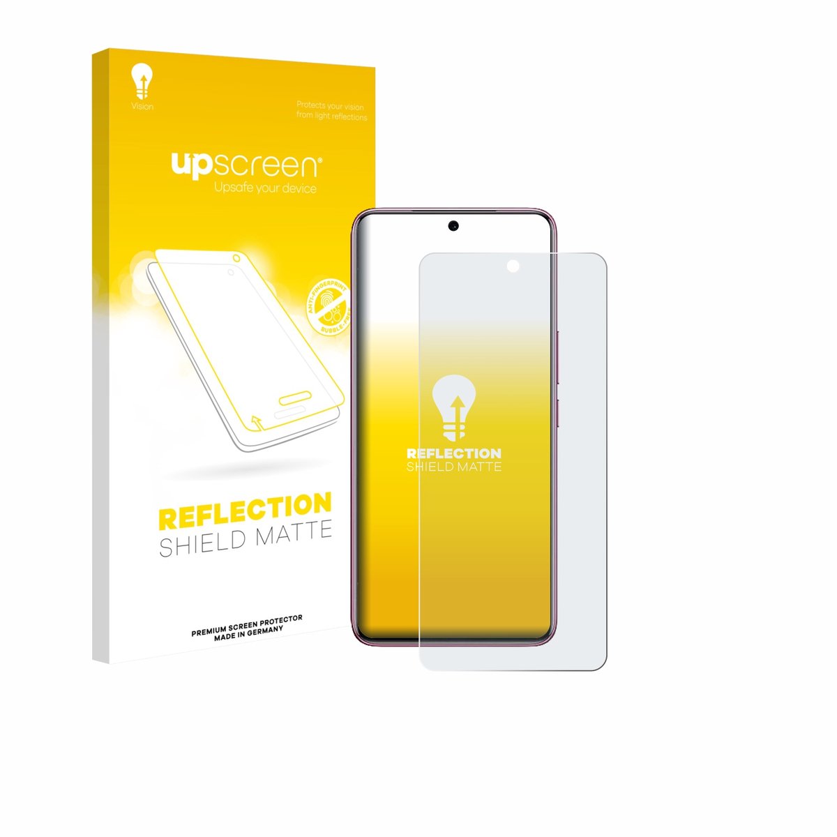 upscreen - Screenprotector voor Vivo V60e 5G - Folie Beschermfolie anti glare matte