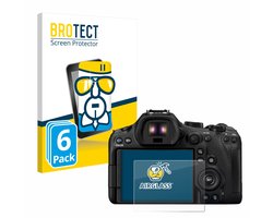 Screenprotector 6 Stuks voor Canon EOS R6 Mark III Beschermglas transparant