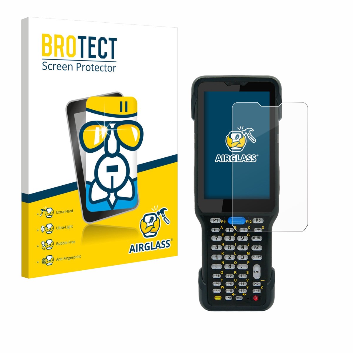 Screenprotector voor Unitech HT730 Beschermglas transparant