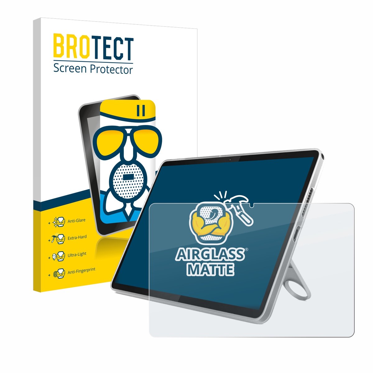 BROTECT - Screenprotector voor Lenovo Tab 10.1" - Folie Beschermfolie Beschermglas matte