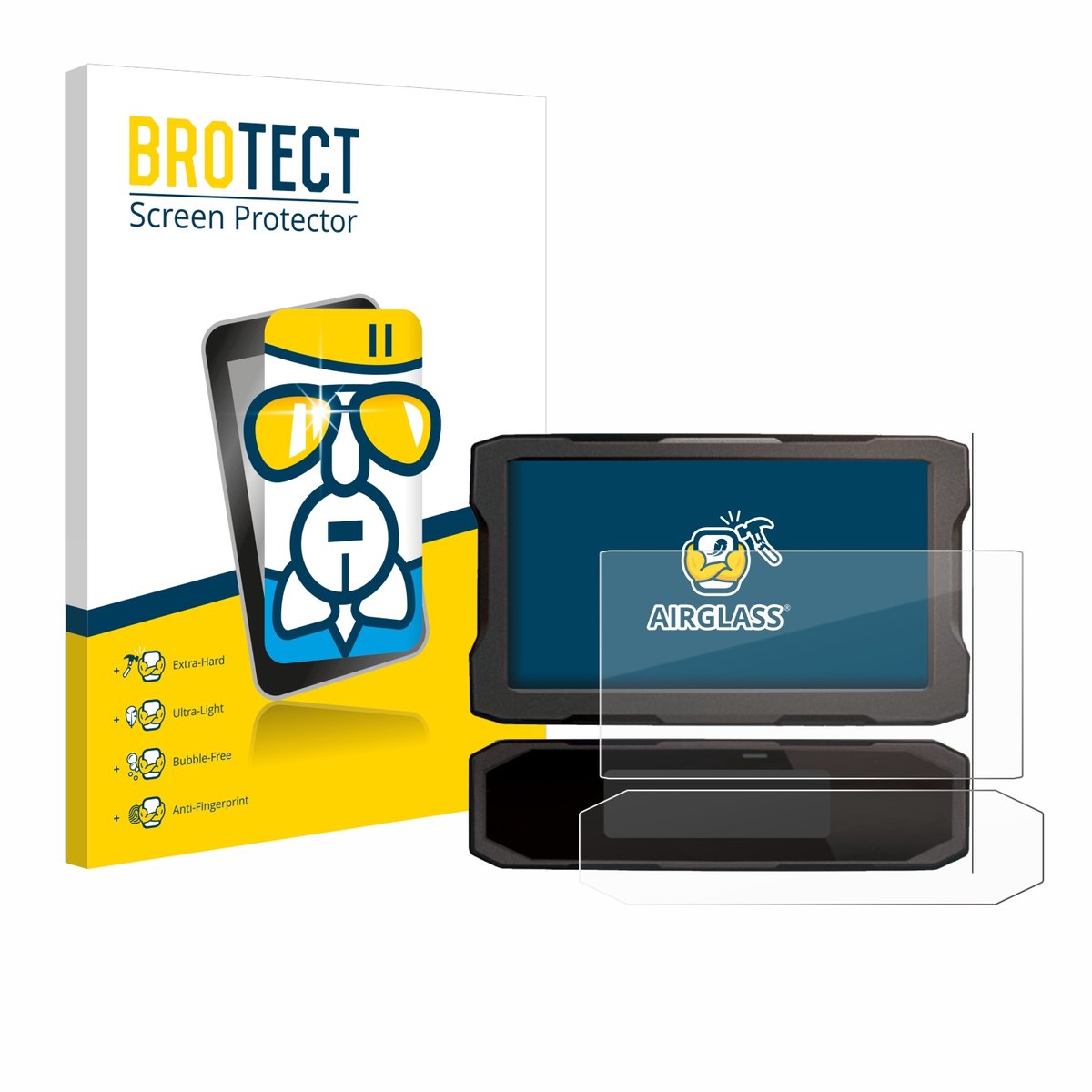 Screenprotector voor Honda NT 1100 2021 Beschermglas transparant