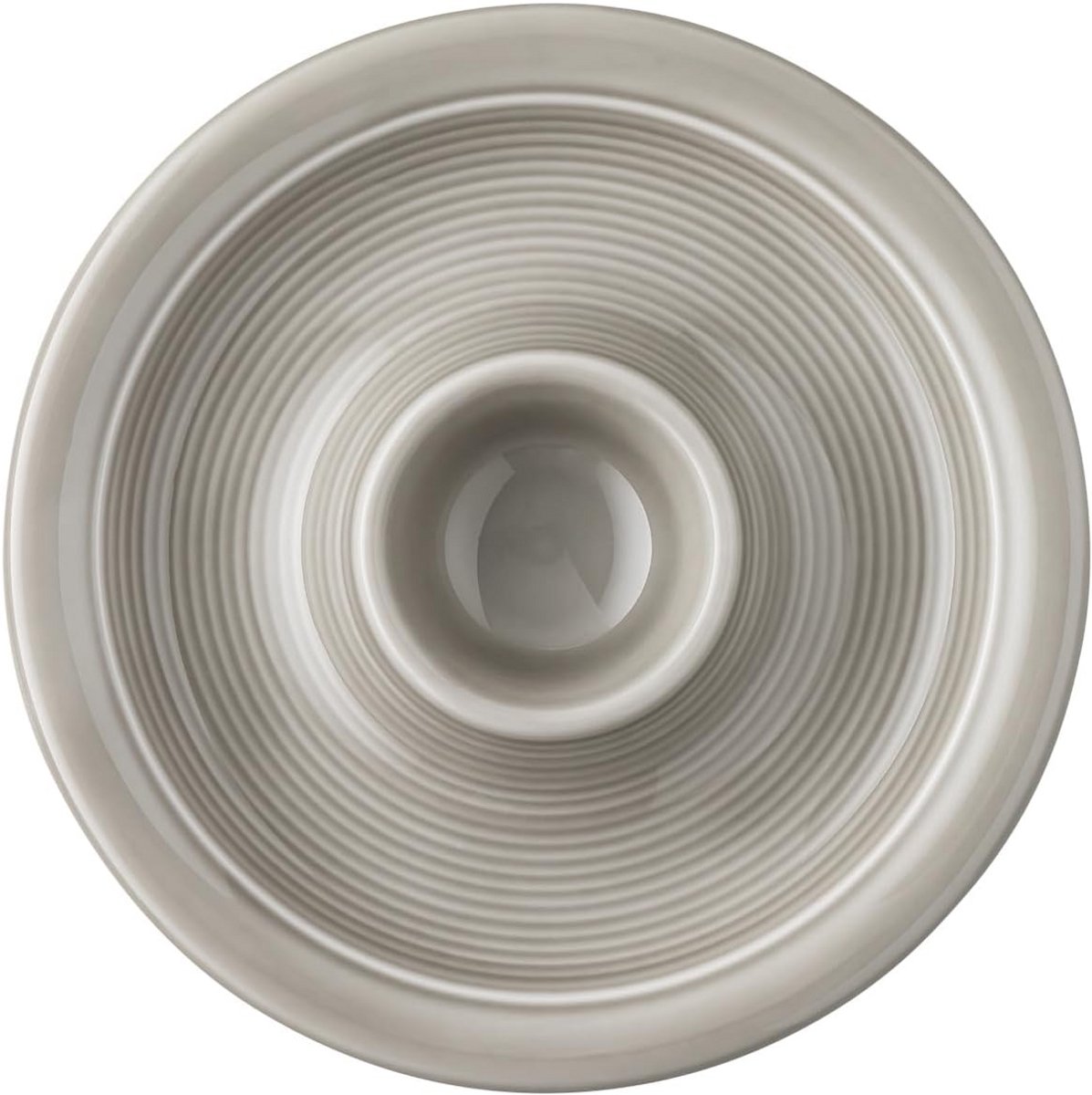Eierdopje met Plankje in Moon Grey - Serviesgoed van Porselein