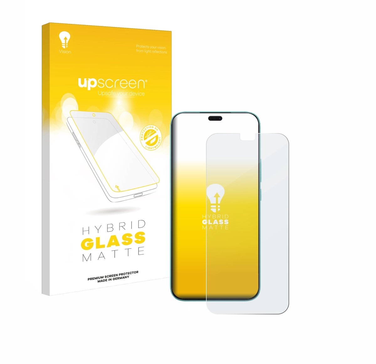 upscreen - Screenprotector voor Honor 400 Lite - Folie Beschermfolie Beschermglas matte