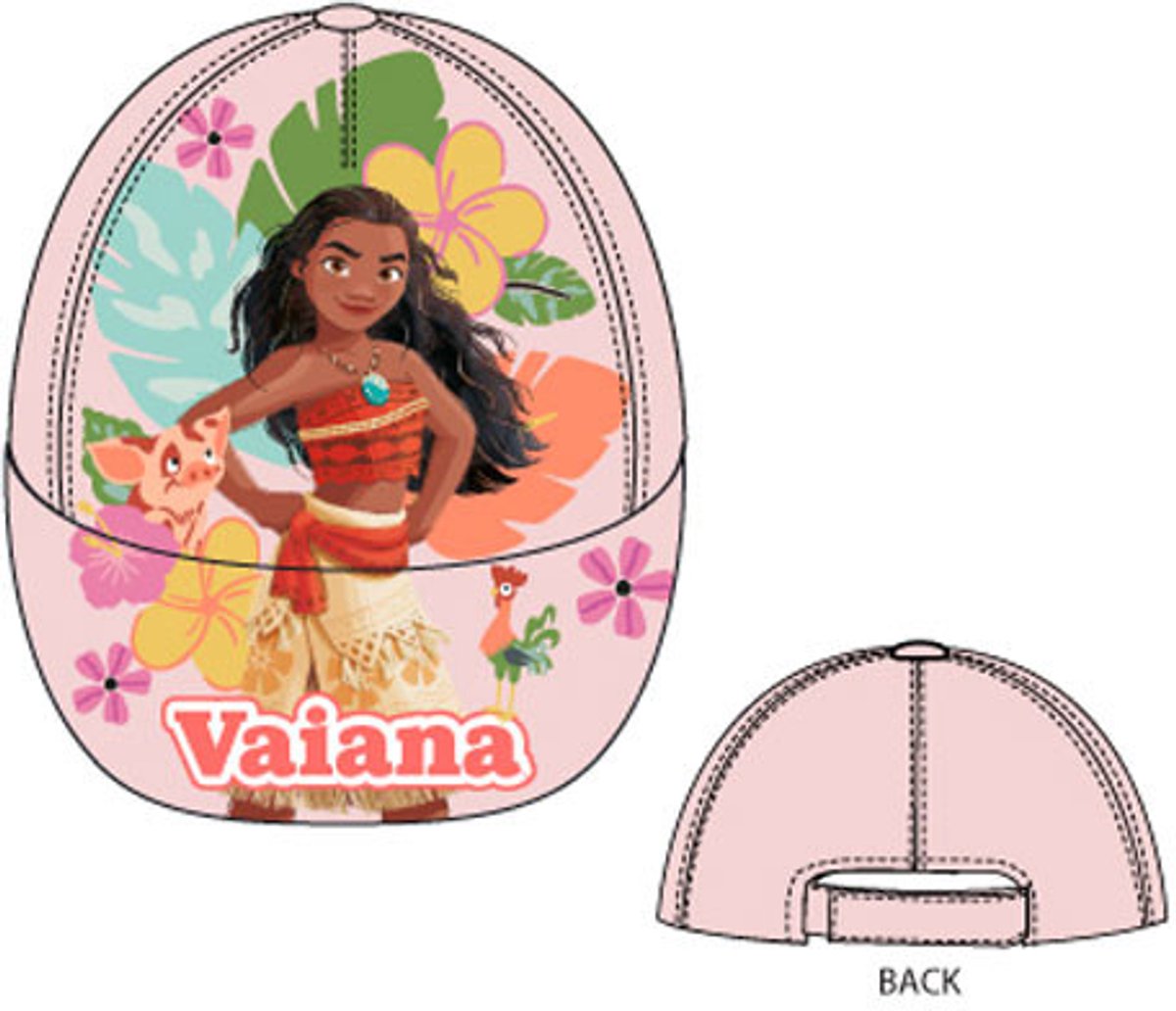 Disney Vaiana pet - Moana pet roze