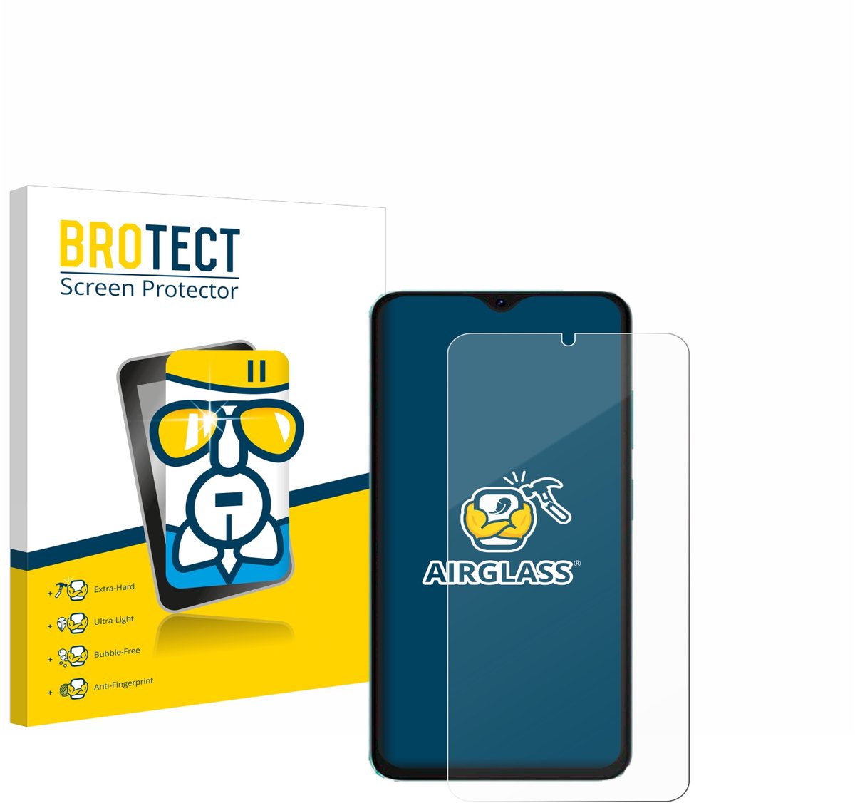 Screenprotector voor Oscal C70 Beschermglas transparant