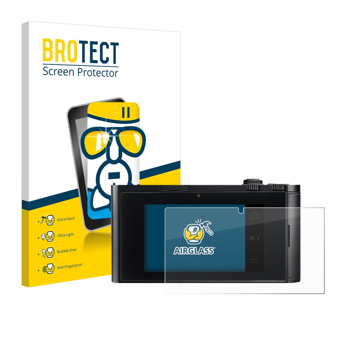 Screenprotector voor Leica TL2 Beschermglas transparant