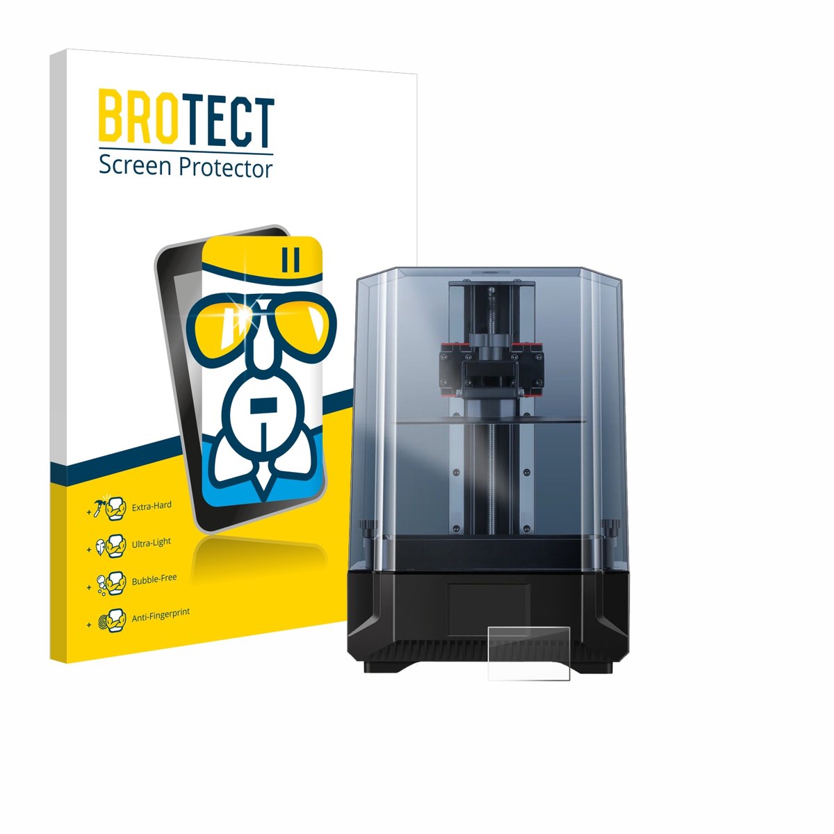 Screenprotector voor Anycubic Photon Mono X 6Ks Beschermglas transparant