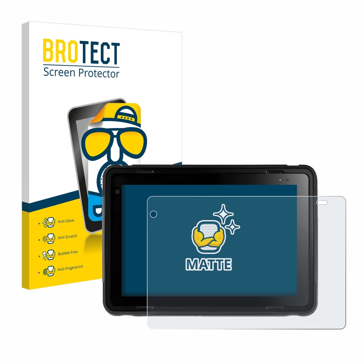 BROTECT - Screenprotector voor Texa Axone Voice - Folie Beschermfolie matte