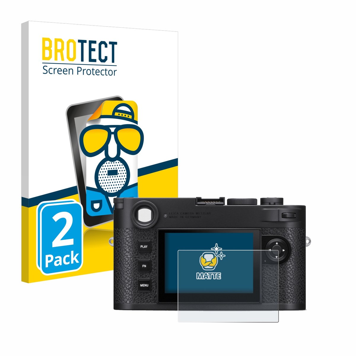 BROTECT - Screenprotector voor Leica M11 - Folie Beschermfolie matte 2 Stuks
