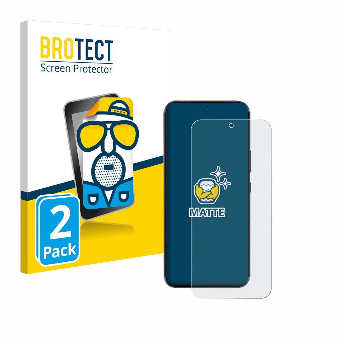 BROTECT - Screenprotector voor Infinix GT 30 Pro - Folie Beschermfolie matte 2 Stuks