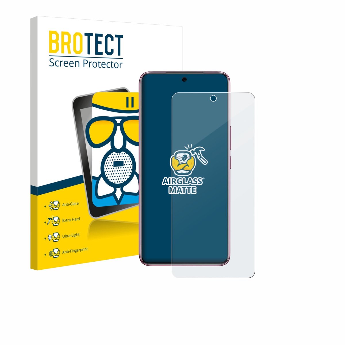 BROTECT - Screenprotector voor Vivo V60e - Folie Beschermfolie Beschermglas matte