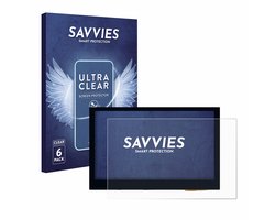 Savvies - Screenprotector voor Waveshare 4.3" - Folie Beschermfolie transparant 6 Stuks