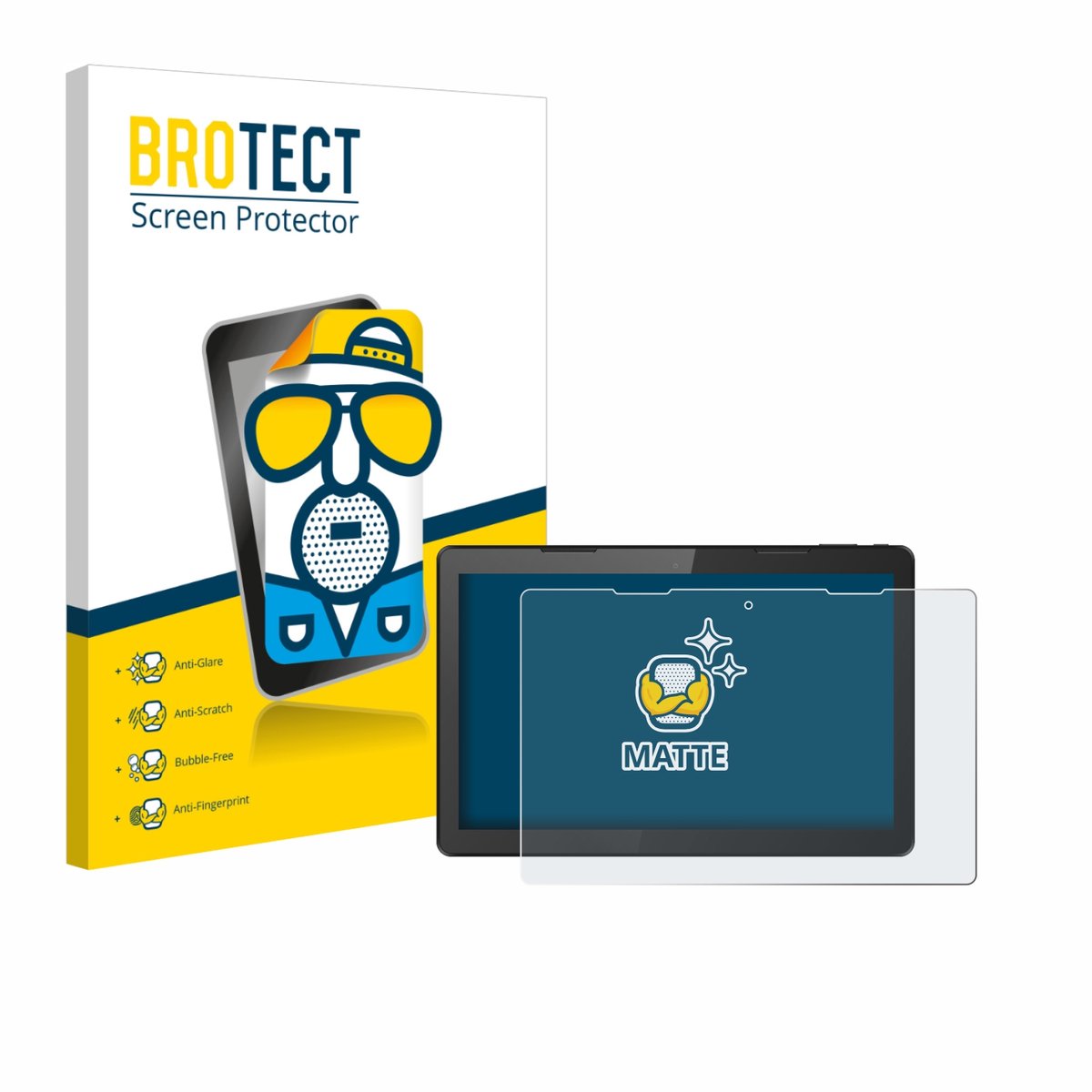 BROTECT - Screenprotector voor Hannspree Pad 13.3" Zeus 3 - Folie Beschermfolie matte