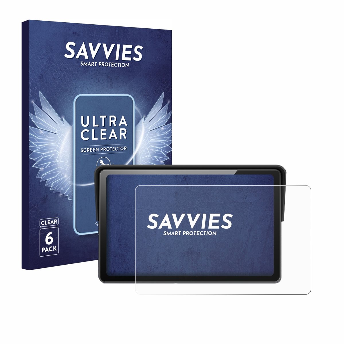 Savvies - Screenprotector voor Wonsidary W722 7" - Folie Beschermfolie transparant 6 Stuks