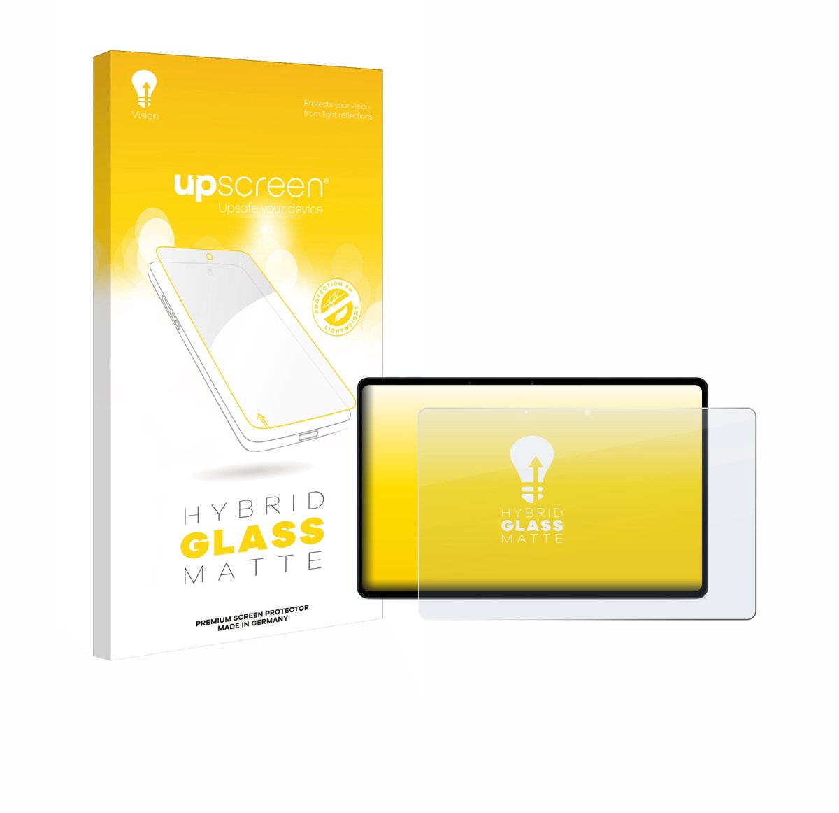upscreen - Screenprotector voor OnePlus Pad Lite - Folie Beschermfolie Beschermglas matte