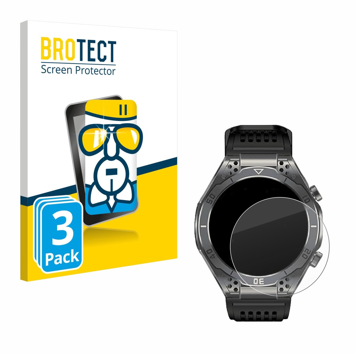 Screenprotector 3 Stuks voor Stahlgear Apollo Beschermglas transparant