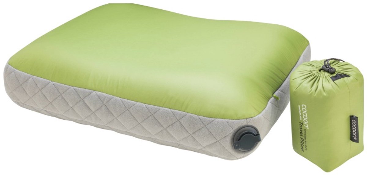 Cocoon Air-Core Pillow - Ultralight (Maat - M, Kleur - Wasabi)