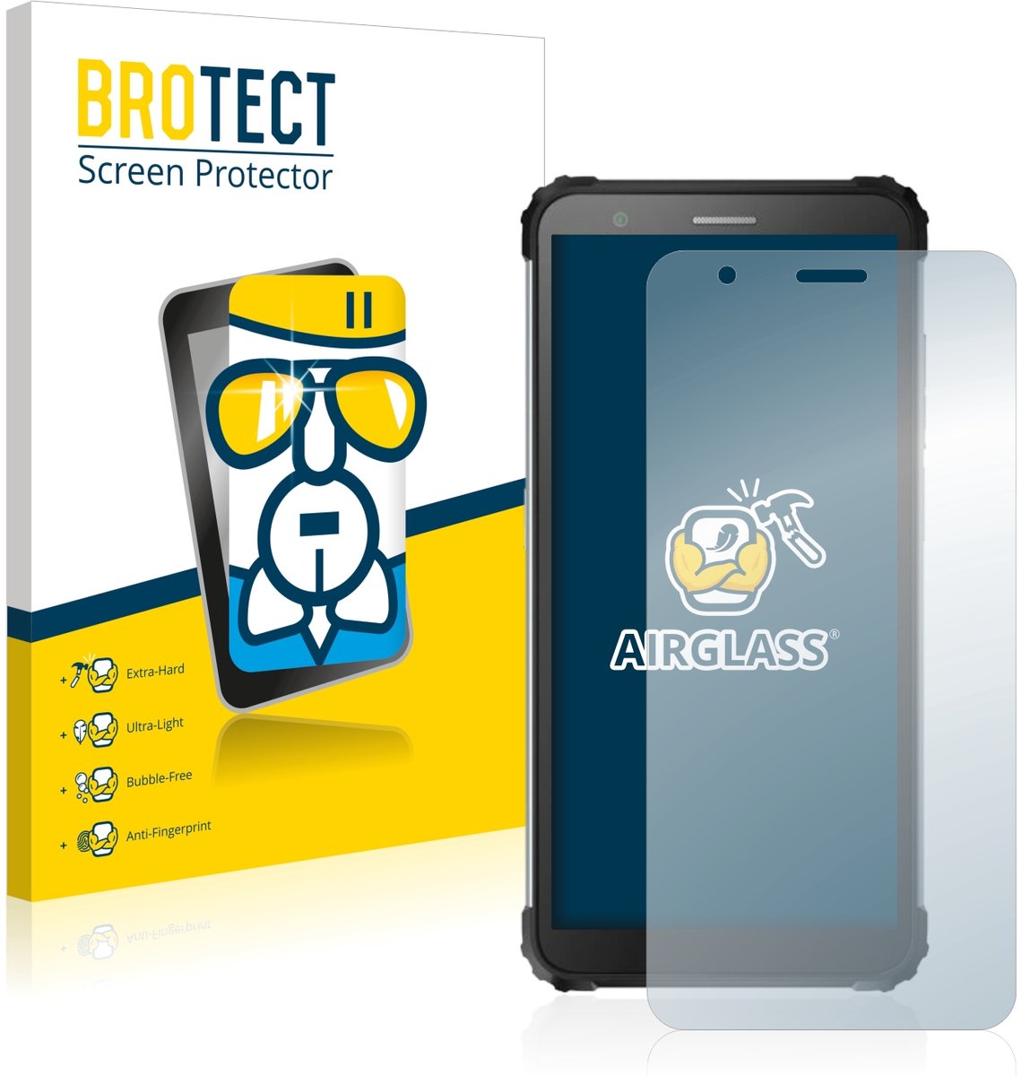 Screenprotector voor Blackview BV6600 Pro Beschermglas transparant